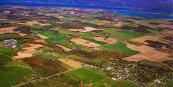 Aerial photo of Bridport, Vermont